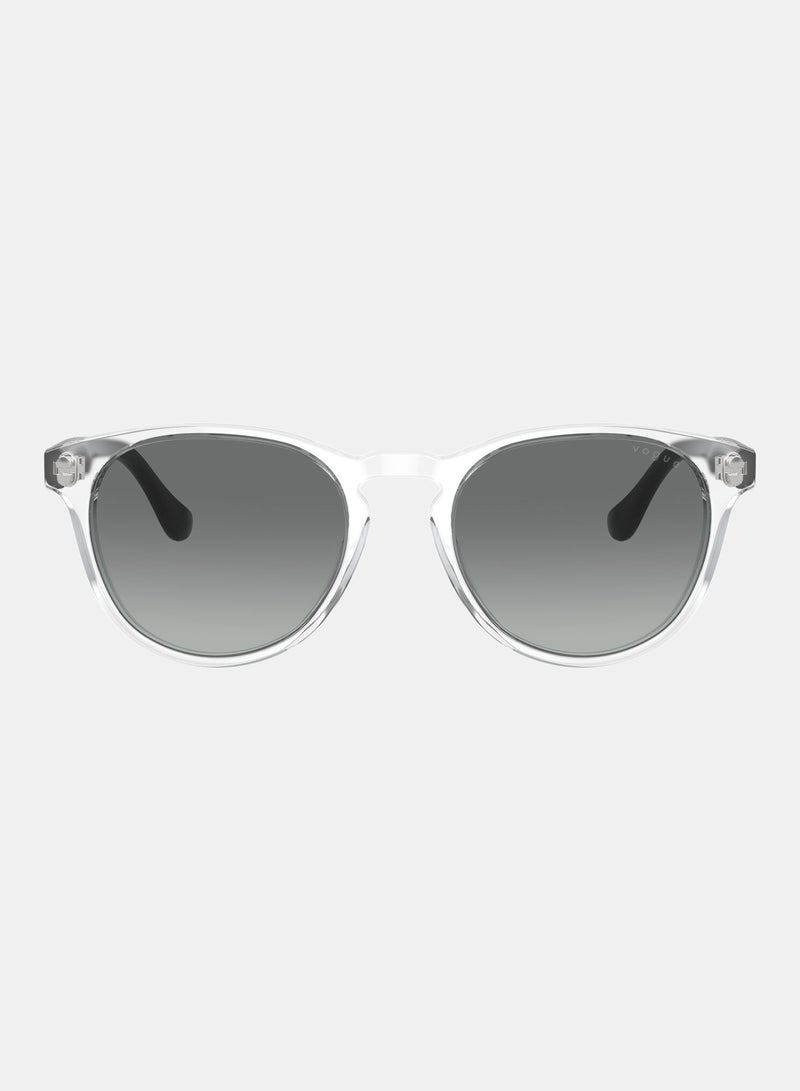 Vogue Full-Rimmed Round Sunglasses 5536SI,52, W745,11 - Image 1